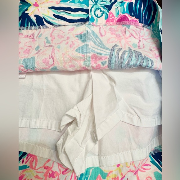 Lilly Pulitzer Nicki Skort Via Flora - 14 - Picture 9 of 11